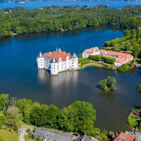 Ferienwohnung Am Schlosspark Glücksburg Exterior foto